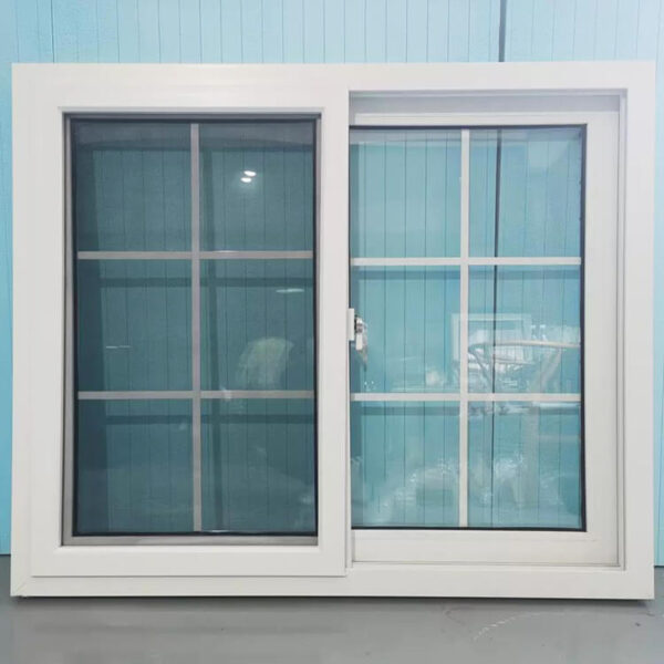 European style UPVC plastic sliding windows - Image 3
