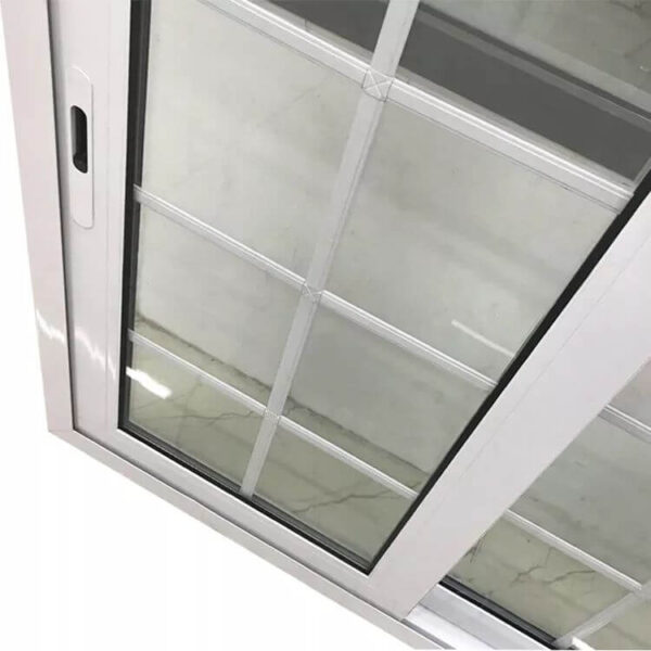 European style white aluminium frame glass window double glazed sliding window - Image 5