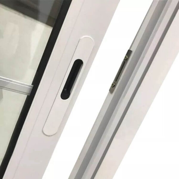 European style white aluminium frame glass window double glazed sliding window - Image 6