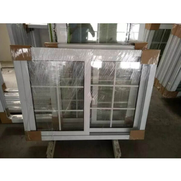 European style white aluminium frame glass window double glazed sliding window - Image 7