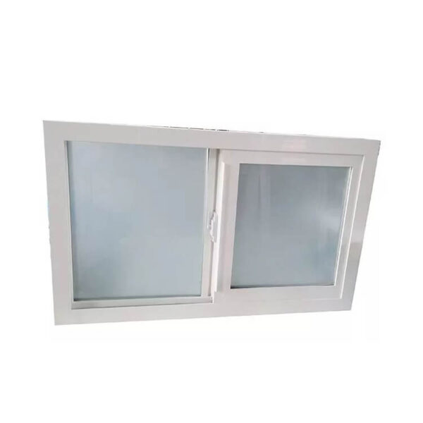 UPVC windows double glazed sliding window UPVC sliding window wood color - Image 4