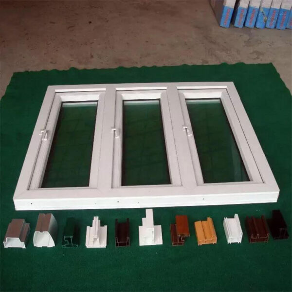 Vinyl window UPVC plastic double glazed casement window - Image 5