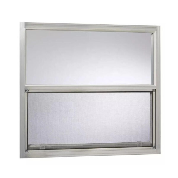 mill finish cheap aluminum shed vertical slider window with flush mount or J lap - Image 5